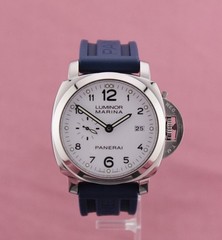 Panerai Luminor Marina 1950 3 Days PAM000499 White Dial Box + Papers