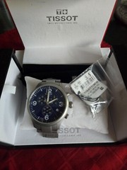 TISSOT T116.617.11.047.00 Chrono XL Classic Chronograph 45mm SS Blue Dial