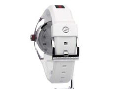 Gucci Sync L Silver Dial White Rubber Strap Women’s Watch – YA137302