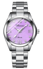 Luxury Ladies Watch Women Quartz Stainless Steel Fashion Crown Princess