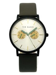 Ted Baker Men’s 10009273 SMART CASUAL Grey Multi-Function Strap Watch TE1095