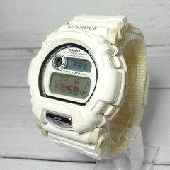 White Nylon Band G SHOCK DW 0097 New Battery Working Condition