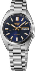 Seiko 5 Sports Stainless Steel Automatic Blue Dial Men’s Watch SRPL55