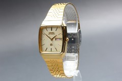 Vintage 1983 N MINT SEIKO King twin Quartz 9443-5020 Gold Kanji Dial Men’s Watch
