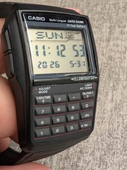 Casio DBC32 Databank Watch Calculator Black