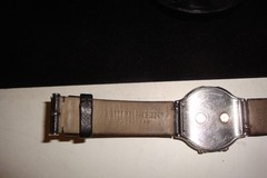 Philip Stein Dual time round traveler watched works leather band
