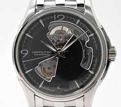 Hamilton Jazzmaster Viewmatic H325650 Open heart Automatic Men’s Watch Black