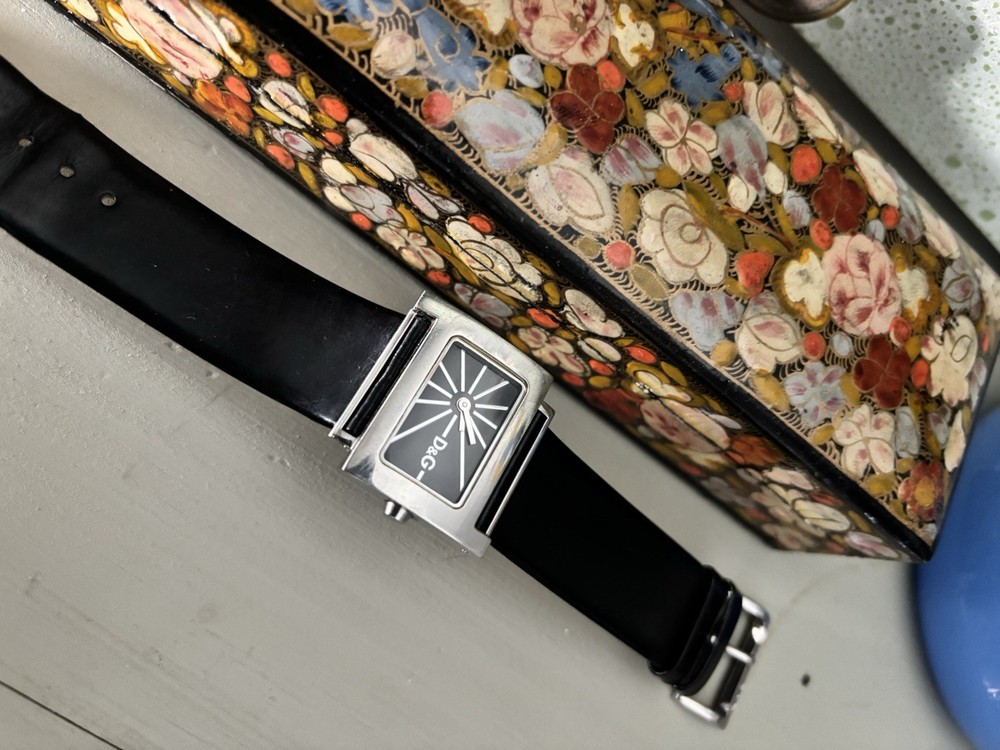Vintage Dolce & Gabbana Women’s Watch Deco Inspired Y2K Watch-Runs Great