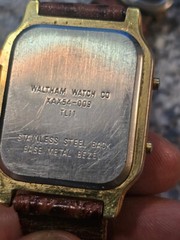 Vintage Waltham Digital ALARM CHRONOGRAPH Watch XAX54-009.