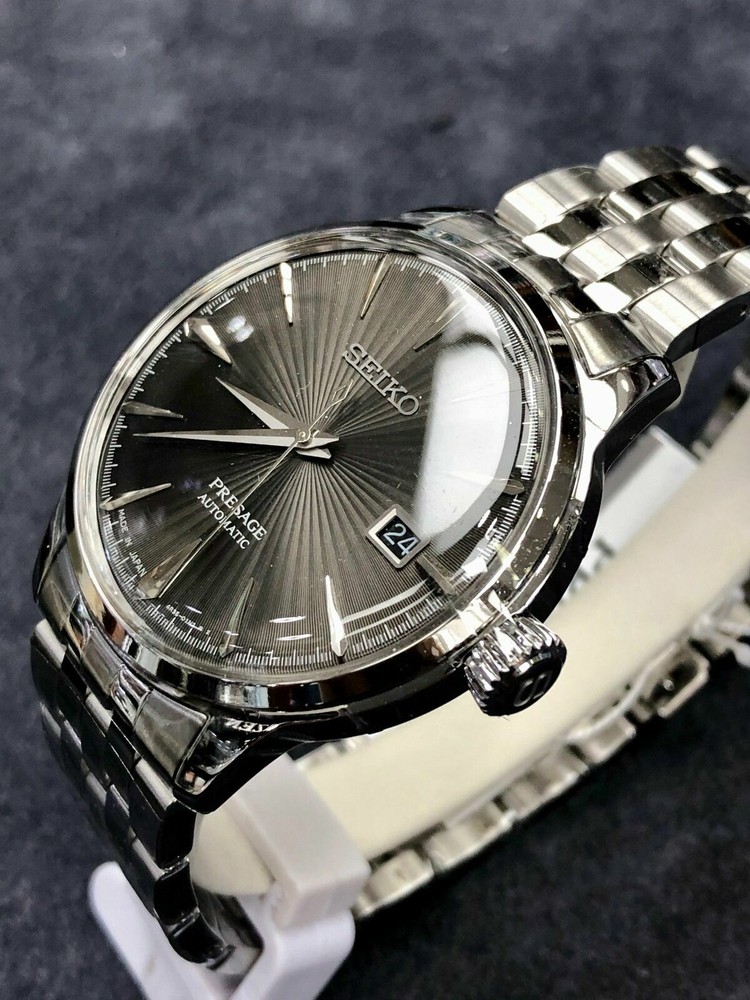 Seiko SRPE17J1 PRESAGE Men’s Watch + Worldwide Warranty + Seiko box US*4