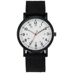 Military Watch Army Durable Water Proof Luminous 24Hours Dial Nylon Strap USA