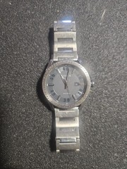 Citizen Men’s CTO Eco-Drive Silver 42mm Gray Dial Steel Watch E111-S110297
