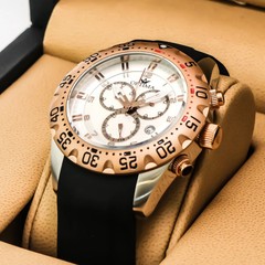 OPTIMA – Swiss Chronographe – OSC342-SRX- Chronograph Swiss Quartz 47 mm OSC342