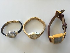 Lot of 3 women’s fashion watches – Pastorelli, Geneva, Style & Co