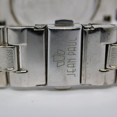 JEAN PAUL Mineral Glass Crystal Quartz Men’s Watch Sz. 7 3/4″ New Battery