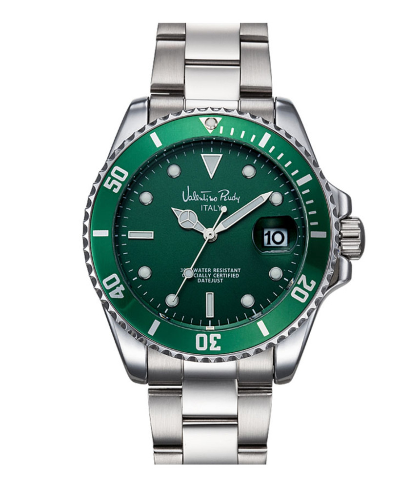 Valentino Rudy VR6617B-GRWT Men’s Metal Watch