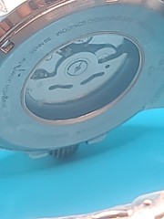 Android Automatic Watch, Running, Red Dial, Needs Cleaned, 48mm