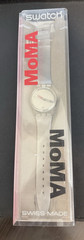 NEW Swatch Watch MOMA SILVER GZ406D Special Collection Limited Edition 2000