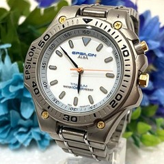 [Rare] SEIKO ALBA EPSILON Titanium Quartz Watch