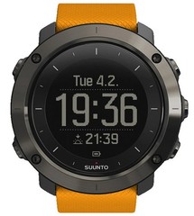 NEW Suunto TRAVERSE AMBER Chronograph Compass GPS Outdoor Smartwatch SS021844000
