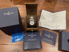 Breitling Superocean complete with box and papers