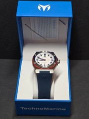 TechnoMarine Coral Legacy Men’s Watch – 45mm, Blue (TM-416091)