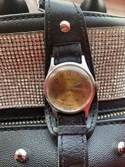 women’s wrist watch POBEDA. wrist watch USSR victory with a strap 1980-1989