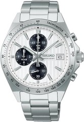SEIKO SELECTION SBTR039 Stainless Steel Chronograph Quartz Watch 41mm Men’s