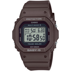 CASIO BABY-G BGD-5650-5JF Radio Solar Digital Watch Matte Brown 37.9mm