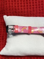 NEW NO BOX HELLO KITTY PINK LCD SANRIO BIRDS AND RAINBOWS CYRSTALS BAG 3-13