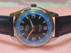 Vintage HMT Pilot Black 17 Jewels Mechanical Hand Winding Men’s Wrist Watch