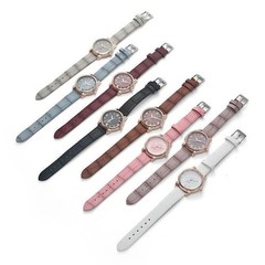 Watch for Ladies Women Girls Leather Strap Fashion Wristwatch Gift