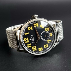 Vintage Marriage Swiss Watch with Zenith Movement Men’s Wristwatch Serviced