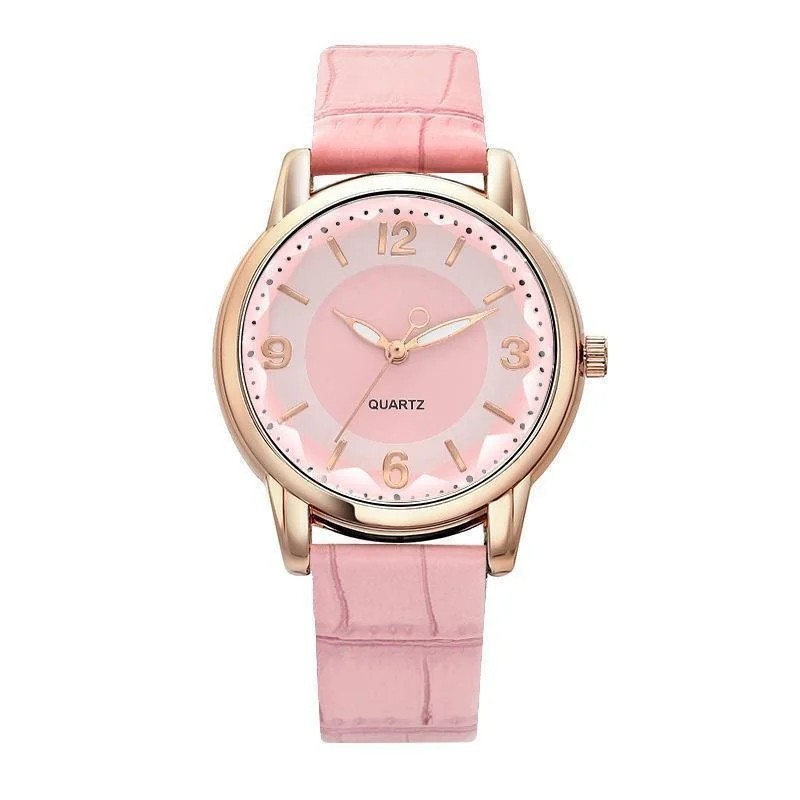 Watch for Ladies Women Girls Leather Strap Fashion Wristwatch Gift
