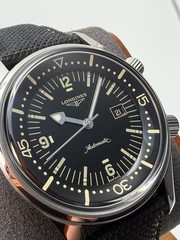Longines Legend Diver Men’s Black Watch – L3.374.4.50.0
