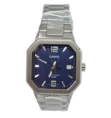 CASIO MTP‑B195 Series MTP-B195D-2AV Blue Dial Analog 38 mm New Men’s Watch