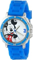 Disney Mickey Mouse Kids’ MK1266 Watch with Blue Rubber Band