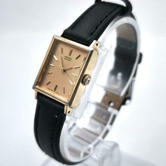 SEIKO 2C21-5190 Quartz Ladies Vintage Wristwatch Gold wrist 15.0cm/5.9in