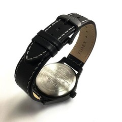 New Men’s Timex Expedition Solar Powered Black Leather Strap Watch TW4B18500