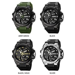 Casual Mens Outdoor Sport Wristwatch Waterproof Backlight Alarm Stopwatch Gift