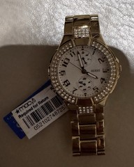 Guess Women Watch-50 Meters/165 Feet Steel Japan Movt I16540L1(Working)