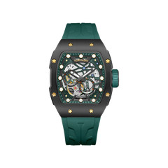 Tornado Xenith Men’s Automatic Watch | Black Dial, 38.5x49mm, 100 m (10 ATM)