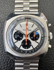 Lemania 9651 Vintage BENYTONE Cal. 863 Chronograph Original Bracelet