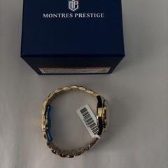 Montres Prestige x Invicta Womens Watch 33.5mm Open Heart Gold MPW-0014