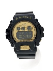 CASIO Quartz Watch Digital Gold Black Stainless Steel GD X6900F