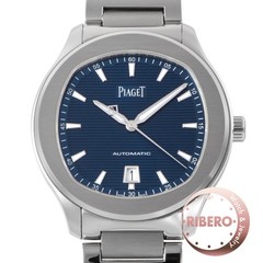 PIAGET Polo Date G0A41002 Stainless Steel Free Shipping with Box from JAPAN