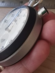 Vintage Heuer Stopwatch Ref. 408.201 Swiss Made 1970’s Rare EX-NMT