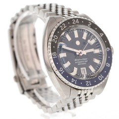 Jack Mason Strat-o-Timer GMT: Dark Night 40mm Black Dial Automatic Men’s Watch