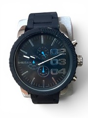 Diesel DZ4255 Oversized Chronograph Black Silicone Men’s Watch 58mm