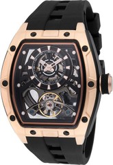 Invicta Men’s 49037 S1 Rally Automatic 3 Hand Black Dial Watch